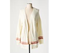 yaya gilets femme de couleur beige 34