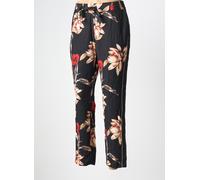 yaya pantalons femme de couleur noir 38