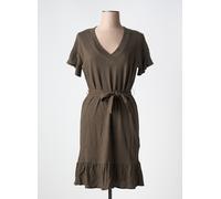 yaya robes femme de couleur marron 34