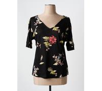 yaya tee-shirts et débardeurs femme de couleur noir 38