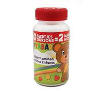 Yayabär® Oursons vitaminés pour enfants Bonbon(S) 60 pc(s)
