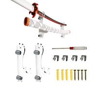 Yayatty Support à Épée, Crochet à Épée, Support Katana Mural, Support D'épée de Samouraï pour Katana ou Wakizashi ou Toute Autre Épée, Transparent