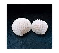 YAYDAFSHSAI Manchons en Mousse, Ensemble de Manchons en Mousse de Protection for Fruits et légumes, Blanc, Plusieurs Tailles(20x10cm 200pcs)