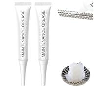 YAYNO 2 Pièces Graisse silicone Lubrifiant Graisses pour Engrenages de pièces d'imprimante 3D Graisses pour Silencieux pour imprimante 3D Graisses Rail d'Lmprimante pour Vis Glissières (10 g)