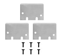 YAYNO 3PCS Plaque de Construction Scraper Blades Premium Stainless Steel Cooktop Scrapers Compatible with Bambu Lab A1/X1/P1,Kobra S1,Ender 3 K1/CR-10 FDM Imprimante 3D