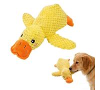 YAYNO Canard Anti Stress Chien Jouet pour Chien Canard Jaune Calming Duck Dog Toy Jouet Couineur De Canard Pour Chien Anti Stress pour de pour Dog de Taille Petite Moyenne Grande