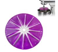 YAYNO Grattoir anti Protection anti-éclaboussures pour accessoires de mixeur KitchenAid Tête mélangeur anti-éclaboussures Pour fouet à 6 fils Couvercle de bol mélangeur (13,8 cm)