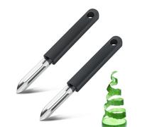 YAYNO Lot de 2 éplucheurs de fruits éplucheur multifonction en acier inoxydable poignée ergonomique Épluche-légumes et Épluche-pommes de terre pour légumes pommes de légumes