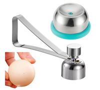 YAYNO Lot de 2 Ouvre Œufs en Acier Inoxydable Ouvre Oeuf Coupe Oeuf à la Coque Outil de Cuisine Perceur D'oeufs en acier inoxydable Coupe Oeuf À La Coque D'oeuf Séparateur