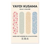 Yayoi Kusama Pumpkin Works Affiche Impression Peinture Art Mural Abstrait Peinture Nordique Salon Décoration De La Maison - Type 30x40cm No Frame #I