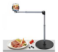 yAyusi Support Telephone pour Filmer, Bras Articulé Telephone Support pour iPhone, 30 CM Long, Réglable et Pliable, Adapté à la Diffusion en Direct, à la Peinture et à L'enregistrement Vidéo de