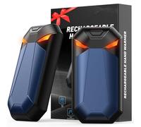 YAZEKY Chauffe Main Rechargeable, 6000 mAh Chaufferette Main 2 en 1 Magnetique，Cadeau Techniques pour Noel Hommes Femme Chass, 3 Modes Chauffe Electrique Main Reutilisable Portable pour Camping, Golf