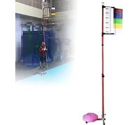 YAZGAN Entraîneur De Saut Vertical Portable De 1,2 M À 3,5 M, Équipement D39;Entraînement De Basket-Ball, Compteur De Puissance De Saut Entraînement Physique, Testeur De Mesure De Saut