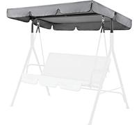 YAZGAN Toit Balancelle 2-3 Places, étanche PoussièRe Auvent Balançoire ExtéRieur, Protection Solaire Anti Pluie Auvent De Rechange pour Balançoire pour Balançoire Porche