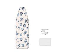yazilan Housse pour Table à Repasser, Coton - Design 2 en 1, Couverture Planche à Repasser à Vapeur, XXL, avec Attaches, pour Les Très Grandes Tables à Repasser