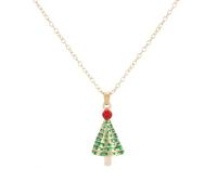 YAZILIND de Noël des Colliers pour Les Femmes de Noël, Couronne de Bell Guirlande père Noël Elk Pendentif Collier Femme Polyvalent Chandail de la Clavicule Chaîne Holiday Bijoux(#19)