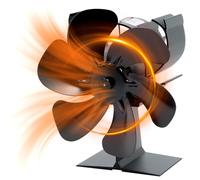 YAZIONG Ventilateur pour poêle - Ventilateur de cheminée - Poêle écologique