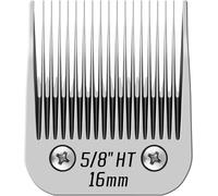 YAZIYIR Lames détachables pour tondeuses pour Chiens de Compagnie 5/8HT, compatibles avec Les tondeuses Andis/Oster A5/Wahl/Heiniger/Moser, Longueur de Coupe 5/8 Pouces, en Acier Inoxydable