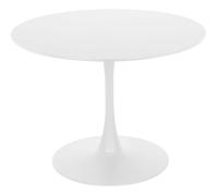 Yazoo - Table à Manger En Mélaminé Blanc 4 Personnes D100