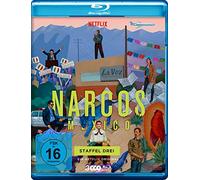 NARCOS MEXICO STAFFEL 3 - YAZPIK,JOSE,MARIA/MCNAIRY,SCOOT/+ 3 BLU-RAY NEUF