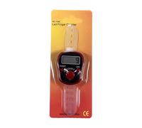 Yaztauho Compteur Digital de Doigt,Bague Électronique LED Compteur Manuel à Doigt - Manuel Portable Accessoire Pédagogique pour et Adultes