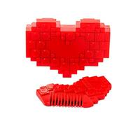 Yaztauho Coupe-Pointes Fourchues - Ciseaux À Frange Et Peigne Avec Miroir - Éliminateur de Fourches en Forme de Cœur,Pour Voyage Extérieur Maison Routine Quotidienne Toilettage