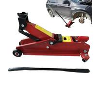 Yaztauho Cric Automobile - 3 Tonnes Grande Capacité Hydraulique Cric Voiture - Outil de Réparation pour Remontage de Pneu Nivellement Remorque Garage Voyage Ferme Chantier Tout Terrain Moto