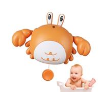 Yaztauho Jouets de Bain pour Bébé - Jouet Crabe de Bain pour | Figurine Animaux Mécanique Flottante, Compagnon Éducatif pour Piscine Maison Plage et Crèche