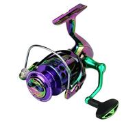 Yaztauho Moulinets Pêche, Moulinet de Précision pour Pêche, Équipement Surfcasting Poisson Chat Bar pour Roue de Précision