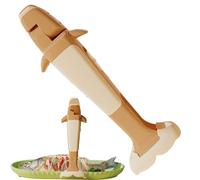 Yaztauho Pince Pour Casserole Chaude | Pince Anti-Brûlure 2-en-1 Forme de Baleine pour Assiettes Chaudes,Accessoire Cuisine Pour Grill Plateau Cuisson Four - Chefs Cuisiniers Amateurs Grands