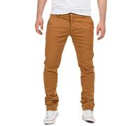 Yazubi Dustin - Pantalon Chino pour Homme - Pantalon Chino en Coton - Pantalon en Tissu pour Hommes, Marron (Camel Otter 181018), W30/L34