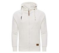 Yazubi Hooded Hoodie Hommes Oversize Hoody Hommes Bleu Pull À Capuche Coton Taille Plus Jacob, Blanc (Cloud Dancer 114201), XXL
