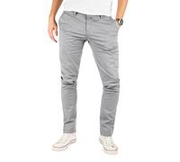 Yazubi - Pantalons Chino pour Hommes modèle Kyle - Chinojeans Slim fit - Pantalon Chino Gris Business avec Stretch, Gris (Gull 4R173802), W31/L30
