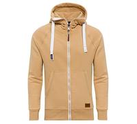 Yazubi Sweat-Shirt à Capuche Homme Hoodie Mélange Jacob - Poche Kangourou Or, Jaune (Indian Tan 171328), M