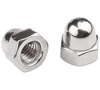 YAZUDU 1 / 50pcs M3 M4 M5 M6 M8 M10 M12 M14 M16 304 A2-70 Hexagonale hexagone hexagone hexorn hexorn covoine décoratif hexagone hexagone Couvre-Noix de dôme Semi-Cercle (Size : M10 5pcs)