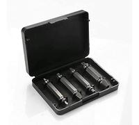 YAZUDU Réglages de Bits de Forage 4pcs Titanium Vis d'extraction de Foret de forets de forets de Foret Guide de Boulon endommagé Remover Demousser Tool détachant Tool Speed Sortie de Boulon