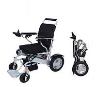YAZURI Fauteuil Roulant électrique, Moteur de Puissance de crête 600 W + Poids Net 25 kg léger et Pliable + Batterie Grande capacité 20 Ah + Charge 180 kg