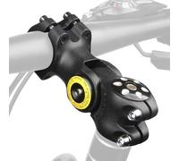 YAZVNTO Potence de Vélo Réglable pour Lapierre Overvolt Fourche 28,6 mm 31,8 mm Guidon Potence Guidon Vélo en Alliage d'Aluminium Multi-Angle