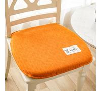 YAZWRJLM Lot De 6 Galette De Chaise avec Attaches, Coussin De Chaise De Cuisine Lavable,Coussin pour Chaise De D'Interieur,Coussins D'assise Déhoussables Rembourrage 4.5 Cm(#2,36x38x4cm(4pcs))