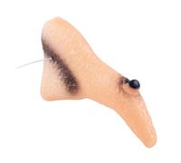 YAZWUR 1 Pièce Nez de Sorcière, Faux Nez Drôle en Latex avec Cordon Élastique, Accessoire Sorciere pour Enfants et Adultes, Nez de Sorciere Femme, Halloween Cosplay, Accessoires de Déguisement