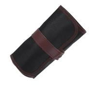 YAZWUR Trousse à Crayons en Toile 48 Compartiments, Étui enroulable pour Artistes, Pochette de Rangement pour École et Loisirs Créatifs (sans crayons)