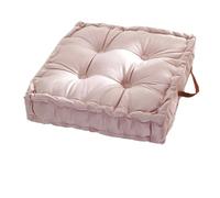 YB-FCJKPA Square Thick Floor Seating Cushions Tufted Meditation Pillow Floor Pillow Seating with Carrying Handle Tatami Pad (Pink)