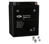 YB14L-A2 JMT Batterie gel pour XJ 900 année de construction 1983-1986