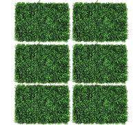 ybaymy Lot de 12 feuilles de lierre artificiel à suspendre - Plantes artificielles - Pelouse murale - Pour la maison, la chambre ou le jardin - Décoration 60 x 40 cm