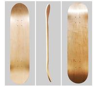 ybaymy Lot de 2 planches de skateboard vierges en bois 78,7 x 20,3 cm pour enfants, adolescents, garçons et filles