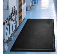 ybaymy Tapis anti-fatigue pour postes de travail debout, tapis de travail ergonomique anti-fatigue, 92 x 152 cm, tapis de bureau debout pour atelier, bande d'assemblage