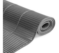 ybaymy Tapis antidérapant en caoutchouc perforé 300 x 90 cm 4 mm d'épaisseur pour zones humides cuisines, piscines, restaurants, garages, couloirs