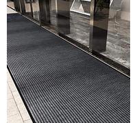 ybaymy Tapis de couloir 90 x 300 cm antidérapant avec envers en caoutchouc lavable pour intérieur et extérieur, tapis d'entrée pour cuisine, maison, couloir, entrée