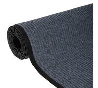 ybaymy Tapis de couloir, Tapis de Passage, antidérapant, 90 x 500 cm, lavable, pour cuisine, salon, chambre à coucher, couloir, gris, largeur 90 cm