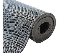 ybaymy Tapis de drainage antidérapant pour usage commercial - Épaisseur : 5,5 mm - Pour sauna et douche - En PVC - Pour zones humides - 0,9 x 3 m - Pour cuisine, balcon